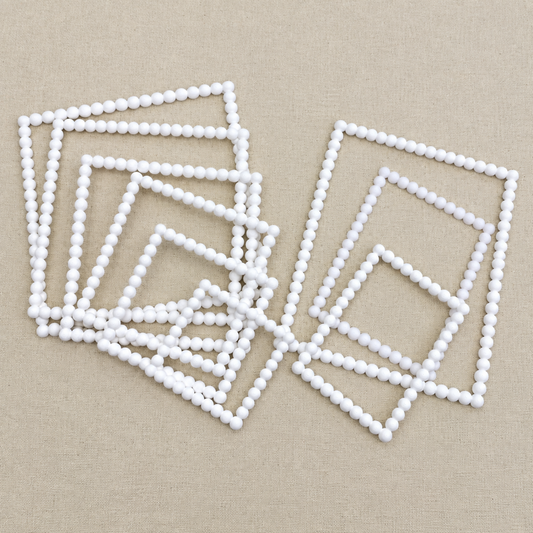 Dimensional Beaded Frame Set of 9