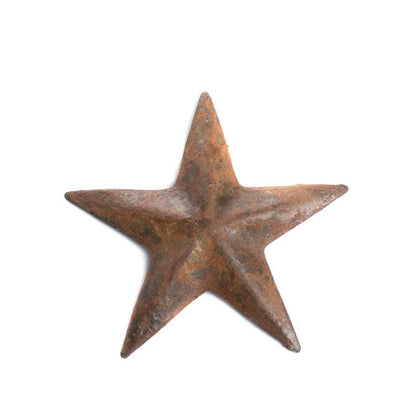 Mini Rusty Tin Barn Stars-  Embellishments- The Celebration Co.