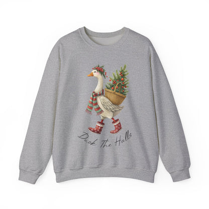 Duck the Halls Sweatshirt-  Sweatshirt- The Celebration Co.