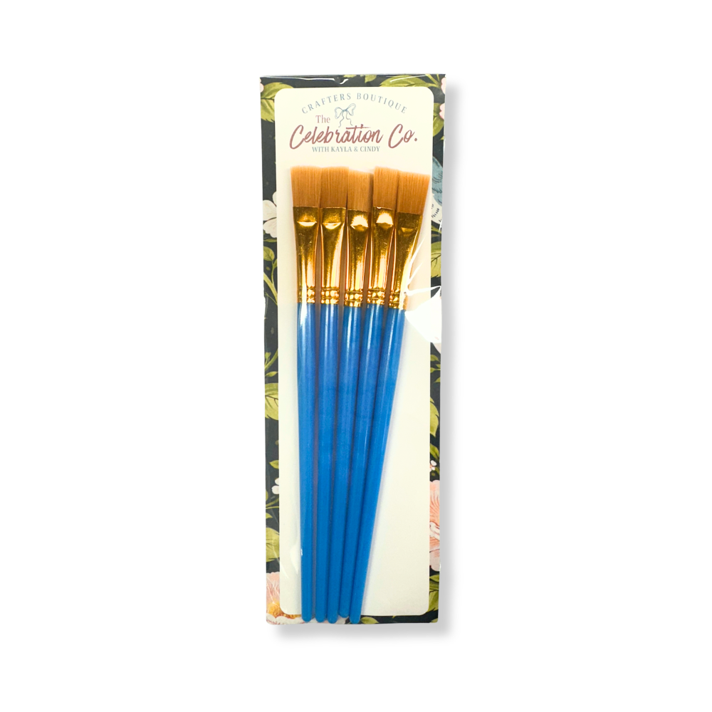 5-Pack Paint Brushes