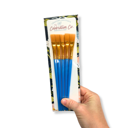 5-Pack Paint Brushes