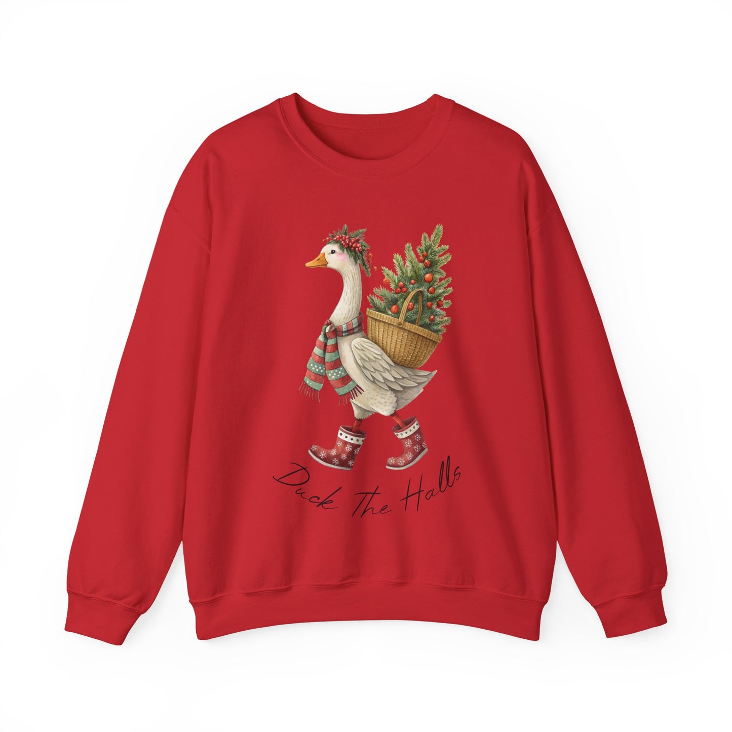 Duck the Halls Sweatshirt-  Sweatshirt- The Celebration Co.