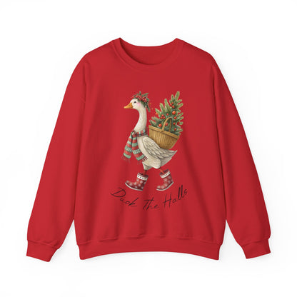 Duck the Halls Sweatshirt-  Sweatshirt- The Celebration Co.