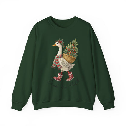 Duck the Halls Sweatshirt-  Sweatshirt- The Celebration Co.