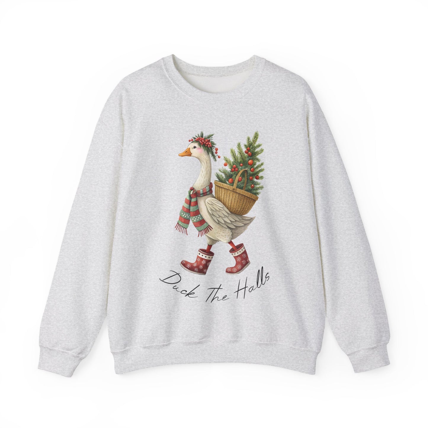 Duck the Halls Sweatshirt-  Sweatshirt- The Celebration Co.