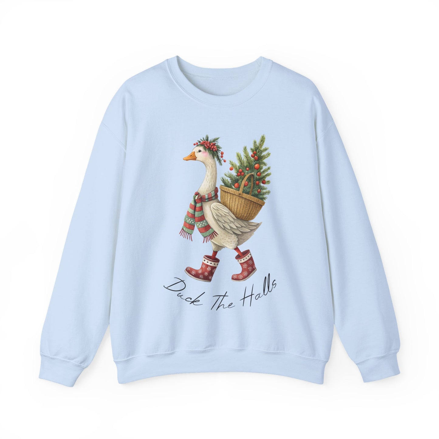 Duck the Halls Sweatshirt-  Sweatshirt- The Celebration Co.