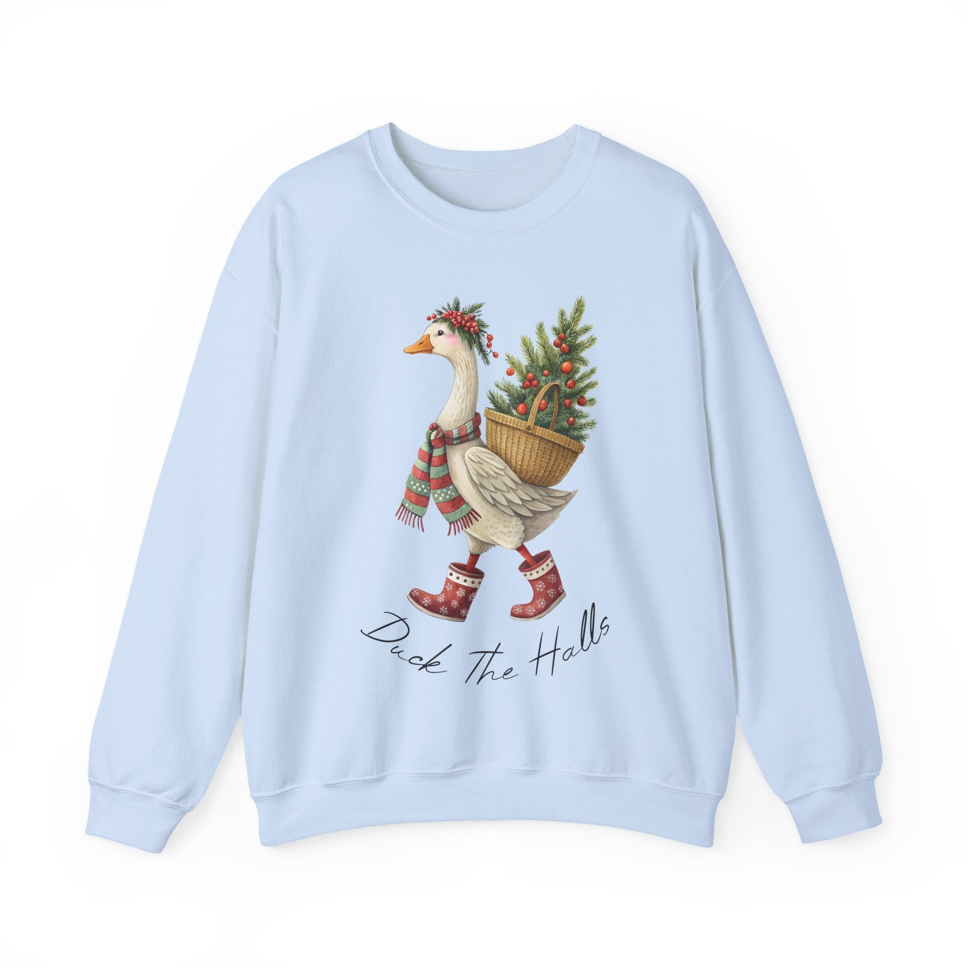 Duck the Halls Sweatshirt-  Sweatshirt- The Celebration Co.