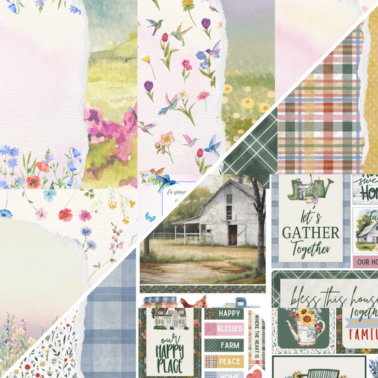 Digital Vault: Springtime Serenity & Home Sweet Home - 04/25