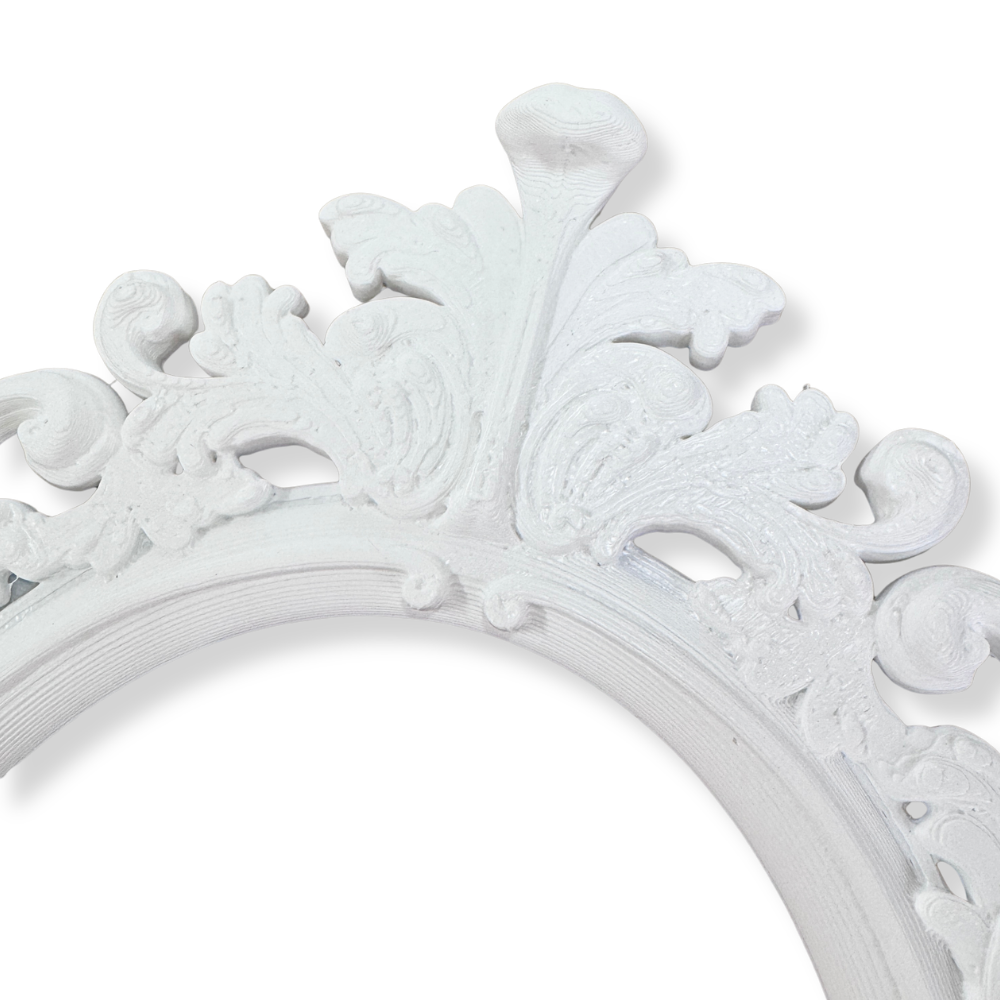 Ornate Baroque Frame with Removable Back Panel – 7.25" x 9.5"