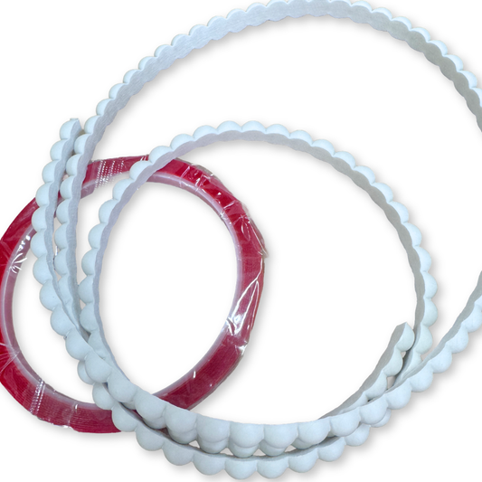 Paintable Beaded Decorative Trim – Peel & Stick – 16.4 ft.-  Surface- The Celebration Co.