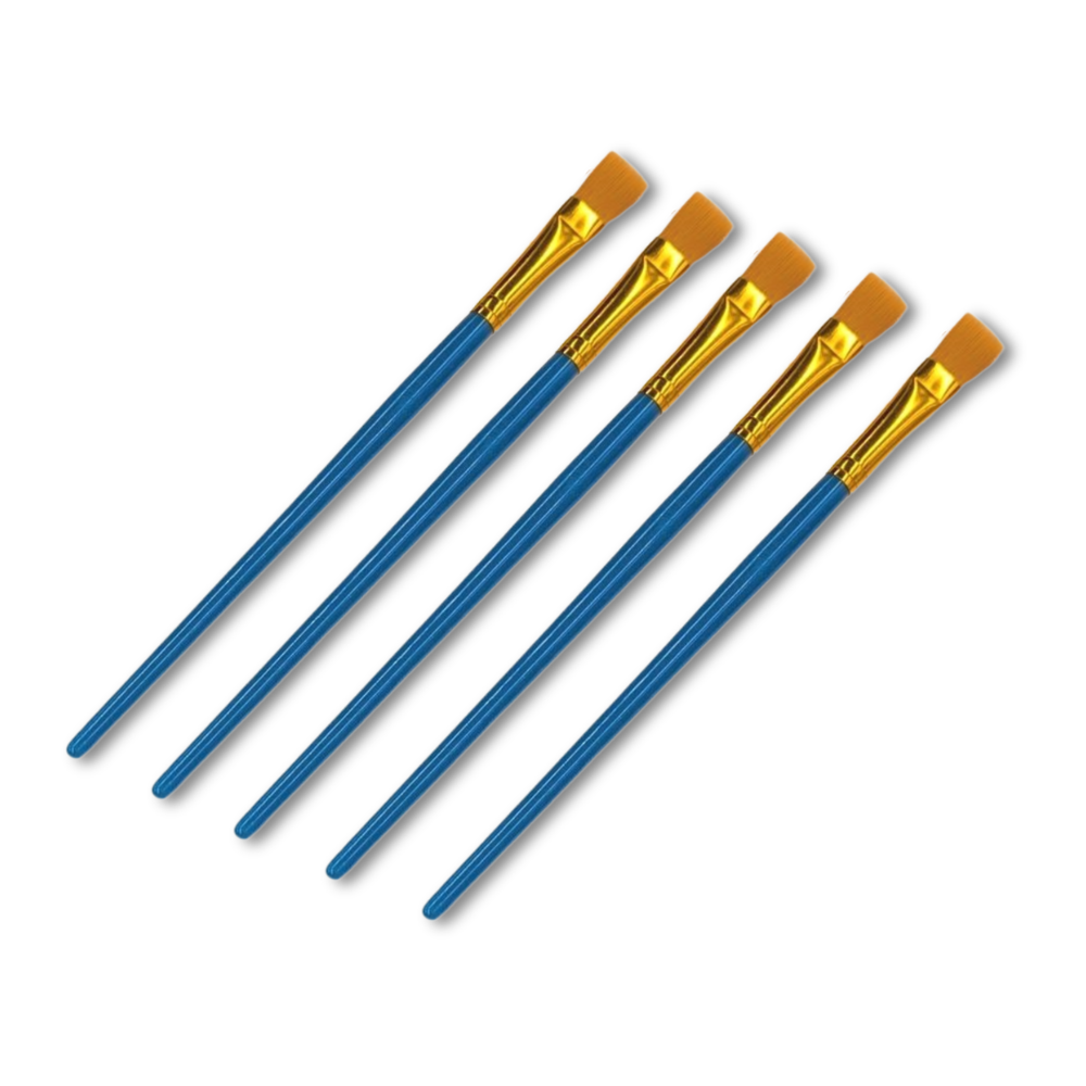 5-Pack Artist/Craft Brushes-  Tools- The Celebration Co.
