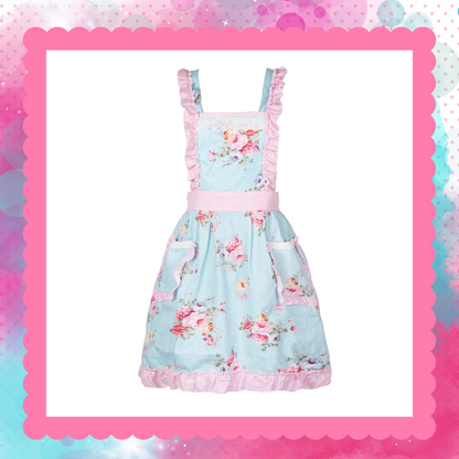 Vintage-Inspired Ruffled Apron (Choose from 5 Styles)