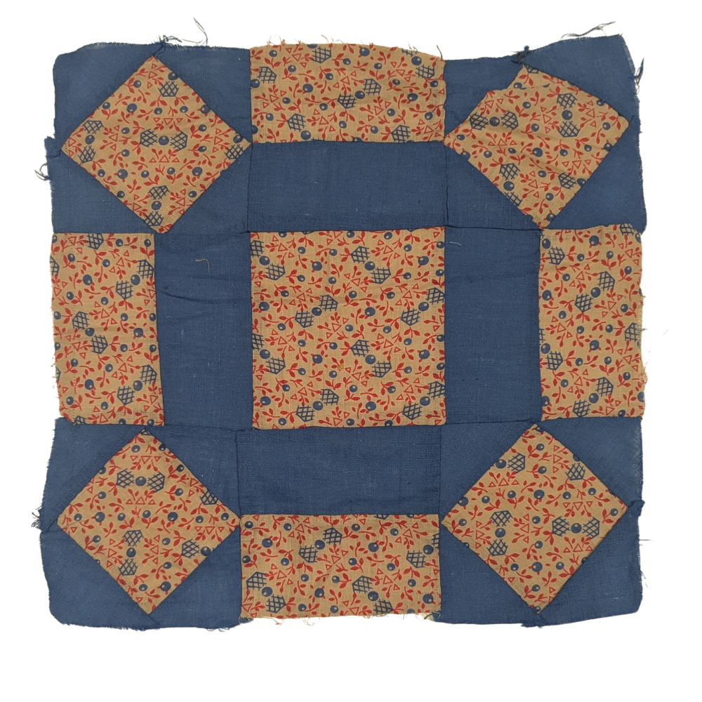 Vintage Hand-Pieced 12" Quilt Blocks