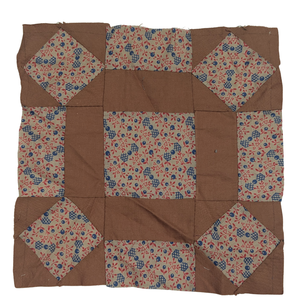 Vintage Hand-Pieced 12" Quilt Blocks