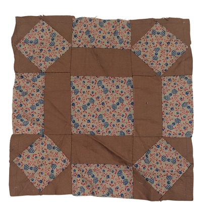 Vintage Hand-Pieced 12" Quilt Blocks