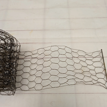 Rusty Chicken Wire Roll