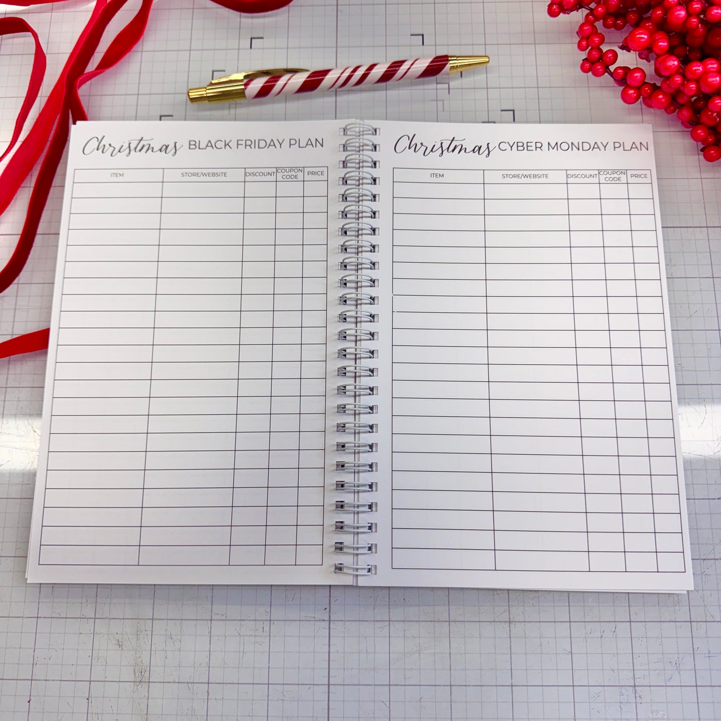 Christmas Planner & North Pole Pen Bundle