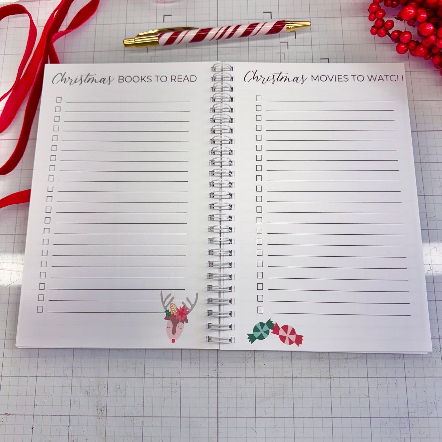 Christmas Planner & North Pole Pen Bundle