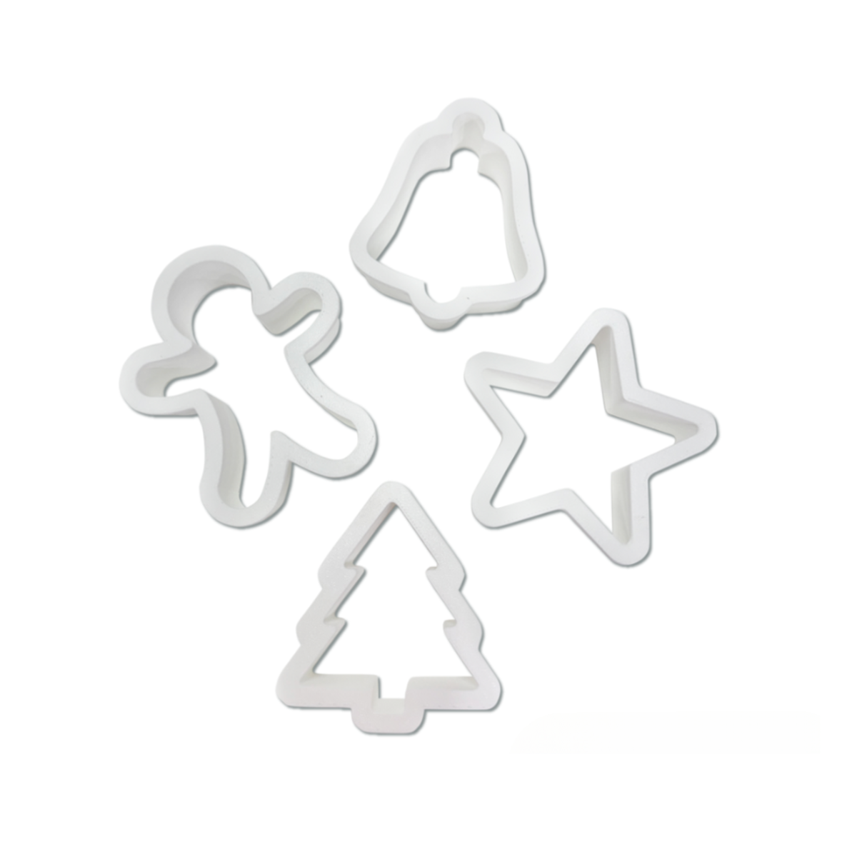Christmas Cookie Cutters – Set of 4