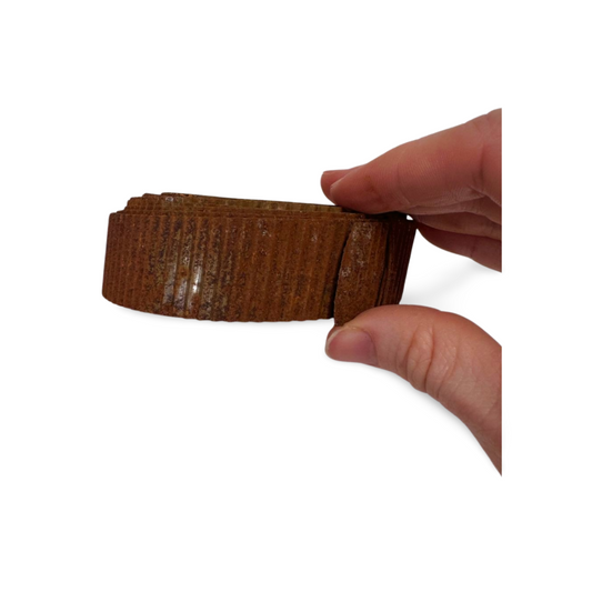 Rusty Tin Corrugated Ribbon