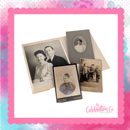 Vintage Photograph Cabinet Cards