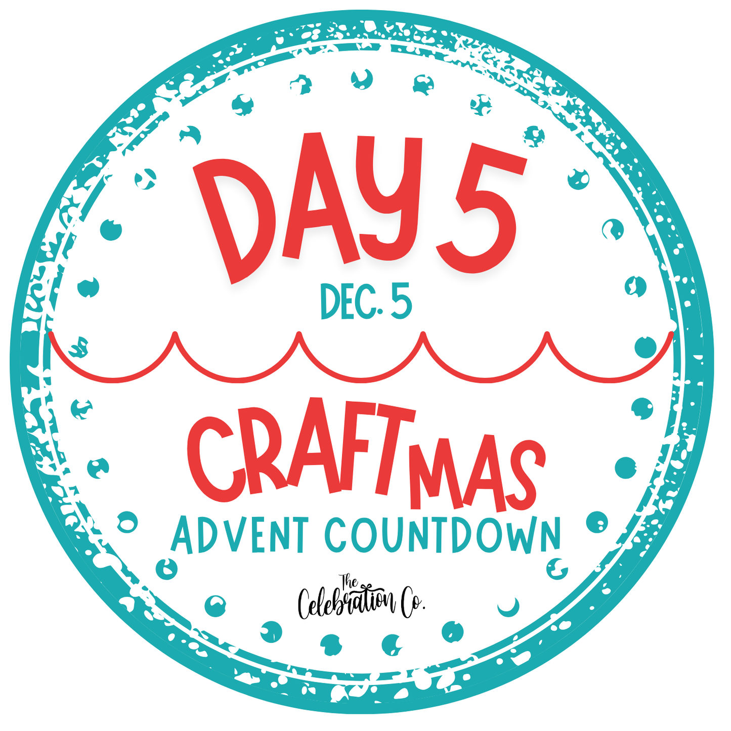 Day 5 Instructions - CRAFTmas Advent Countdown