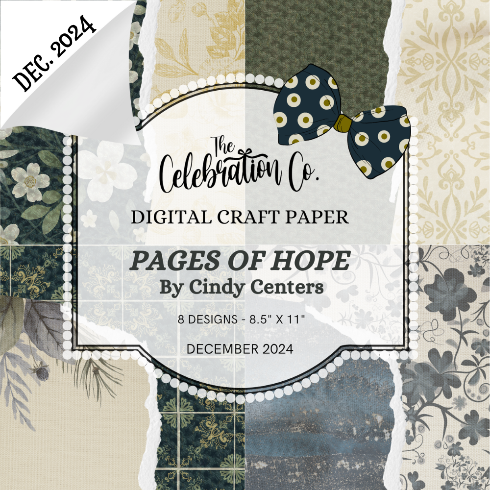 Pages of Hope - Digital Download - Craft Paper Set