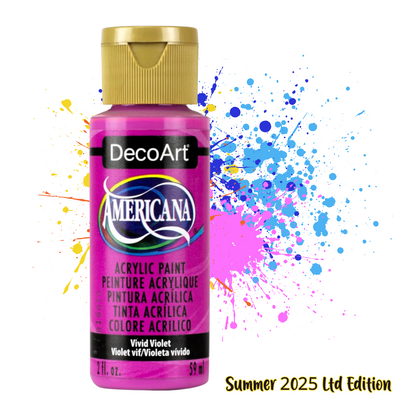 DecoArt Americana Acrylic Paint - 2 oz. - BLUES & PURPLES