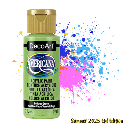 DecoArt Americana Acrylic Paint - 2 oz. - GREENS