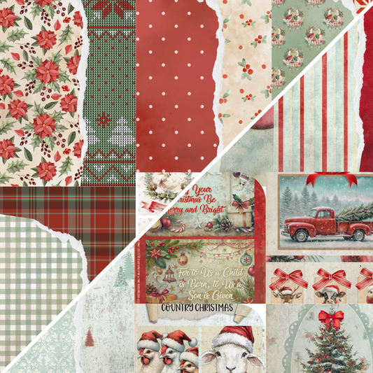 Digital Vault: A Country Christmas & Feather and Fir  - 10/25-  Digital- The Celebration Co.