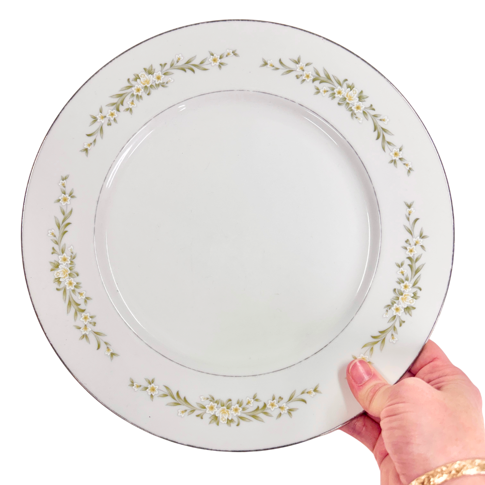 Vintage Fine China "Ballerina" by Wyndham (Choice of Salad or Dinner Plate)-  vintage- The Celebration Co.