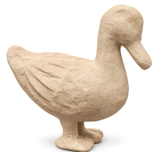 Paper Mache Duck-  Paper Mache- The Celebration Co.