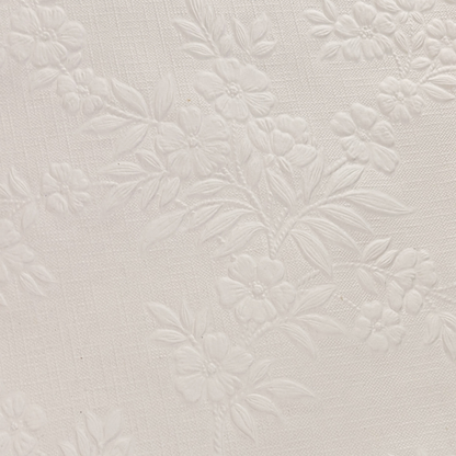 Vintage Floral Embossed Wallpaper (10" x 24")