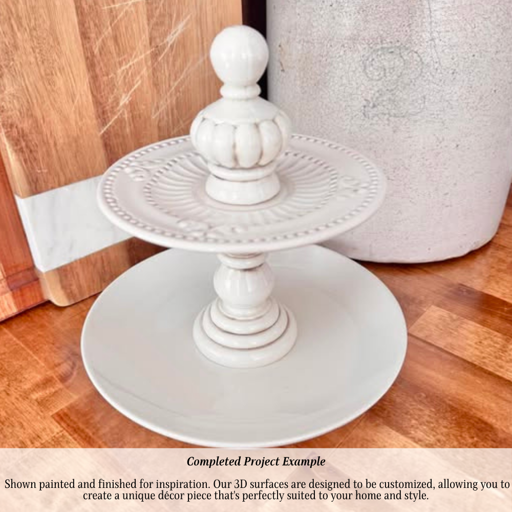Finials – Tapered Decorative Accent (Choose from 3 Options)-  3D- The Celebration Co.
