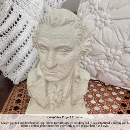 George Washington Bust-  3D- The Celebration Co.