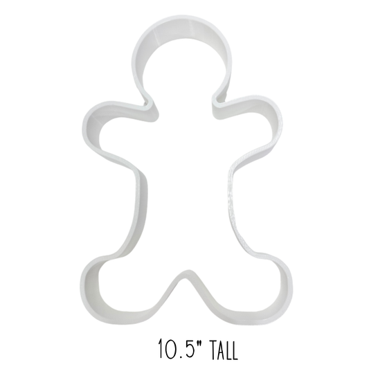 Gingerbread Man Cookie Cutter - 10.5" Tall