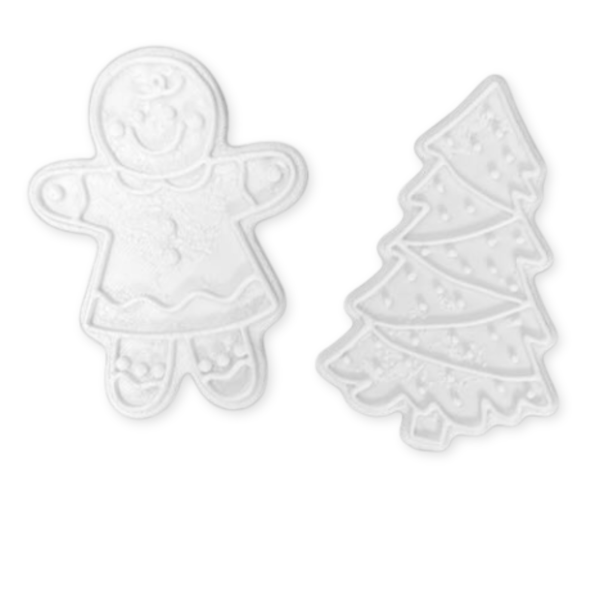 Gingerbread Girl & Christmas Tree – Festive Crafting Duo-  3D- The Celebration Co.