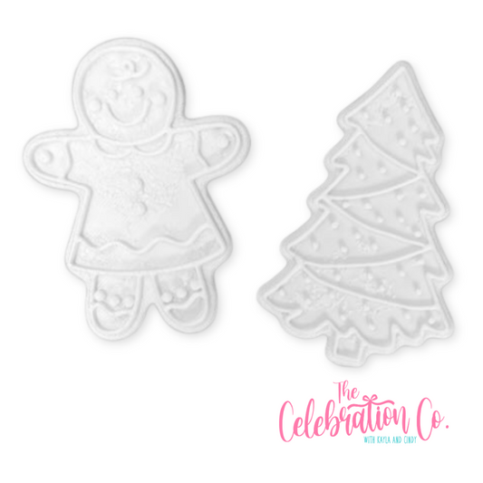 3D Printed Gingerbread Girl & Christmas Tree