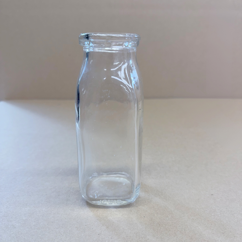Vintage Clear Glass Bottle Collection (Set of 7)-  vintage- The Celebration Co.