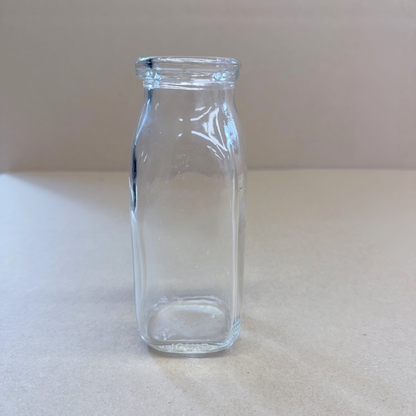 Vintage Clear Glass Bottle Collection (Set of 7)-  vintage- The Celebration Co.