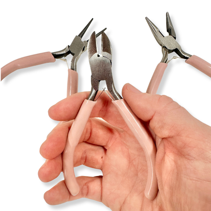 3-Piece Craft Pliers & Wire Tool Set