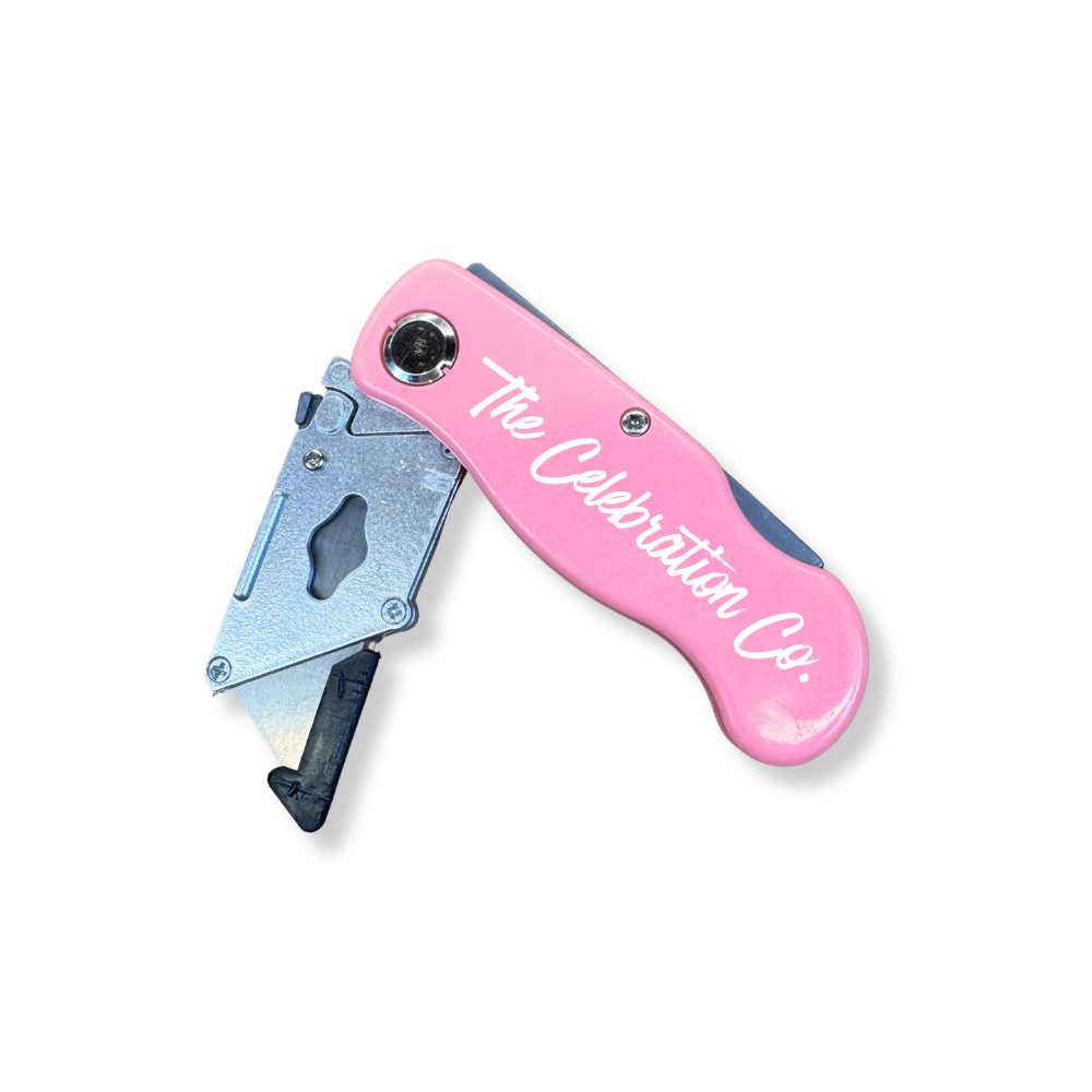 Pink Utility Knife-  Tools- The Celebration Co.