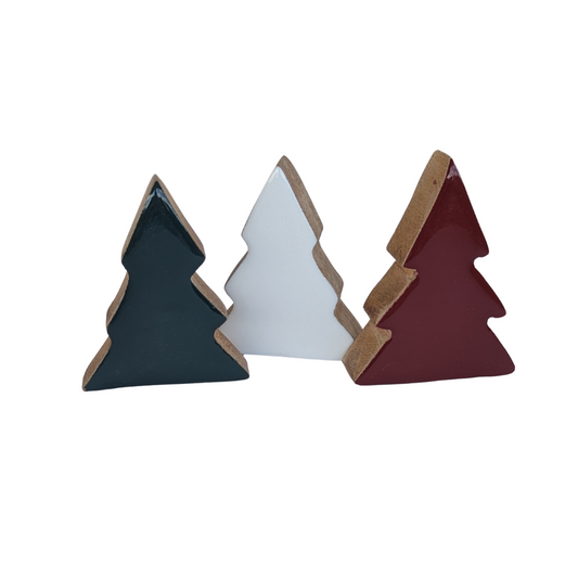 Red White/Green Mango Trees Set of 3