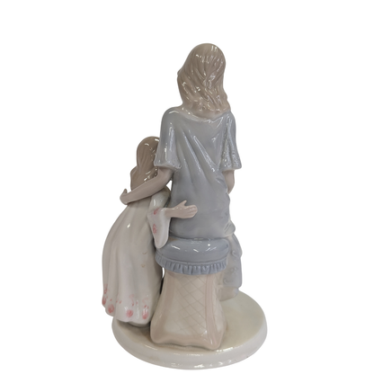 Vintage Mother & Child Reading Figurine-  vintage- The Celebration Co.