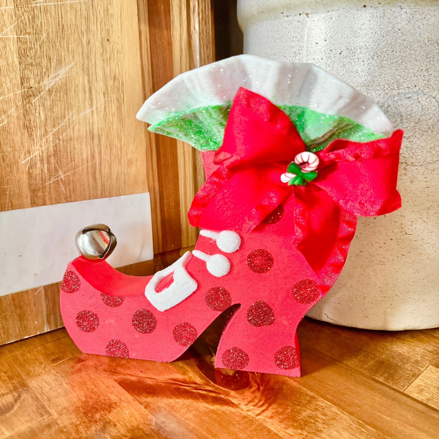 Witch Boot - Dimensional & Free Standing-  3D- The Celebration Co.