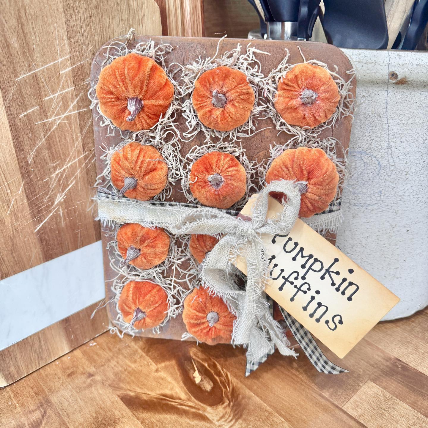 Rusty Tin Mini Muffin Pan