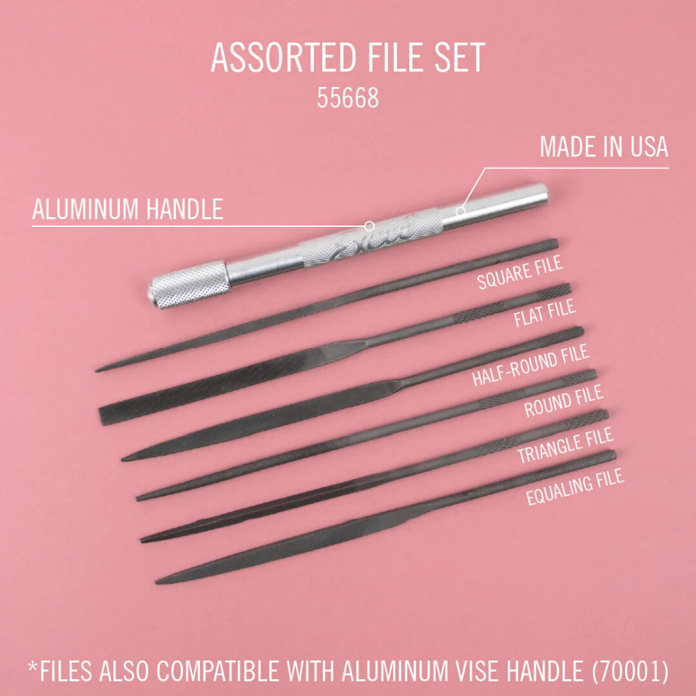 Sharpening File Set - 6-Pieces-  Tools- The Celebration Co.