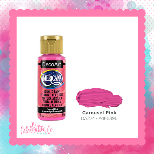DecoArt Americana Acrylic Paint - 2 oz. - PINKS