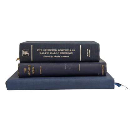 Decorative Patriotic Book Stack – Set of 3 Coordinating Books (Choice of 9 Stacks)
