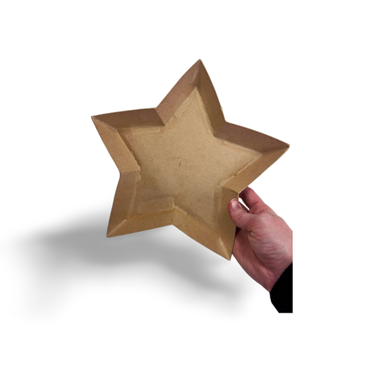 Paper Mache Star Tray